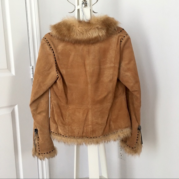 Collection B - Vintage real leather coat - Medium - Picture 2 of 8